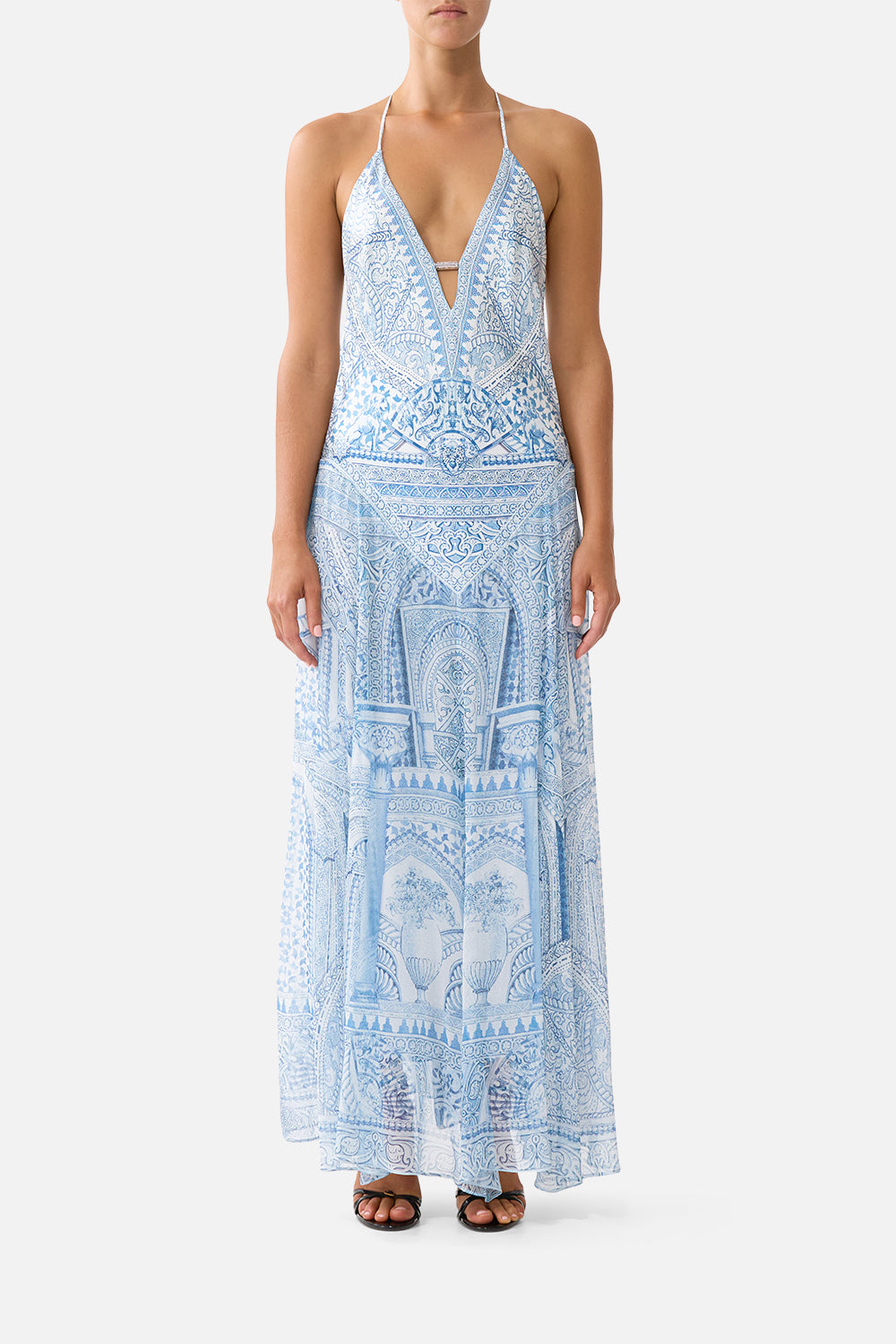 HARDWARE DETAIL SLIP DRESS THE HUM OF THE ALHAMBRA