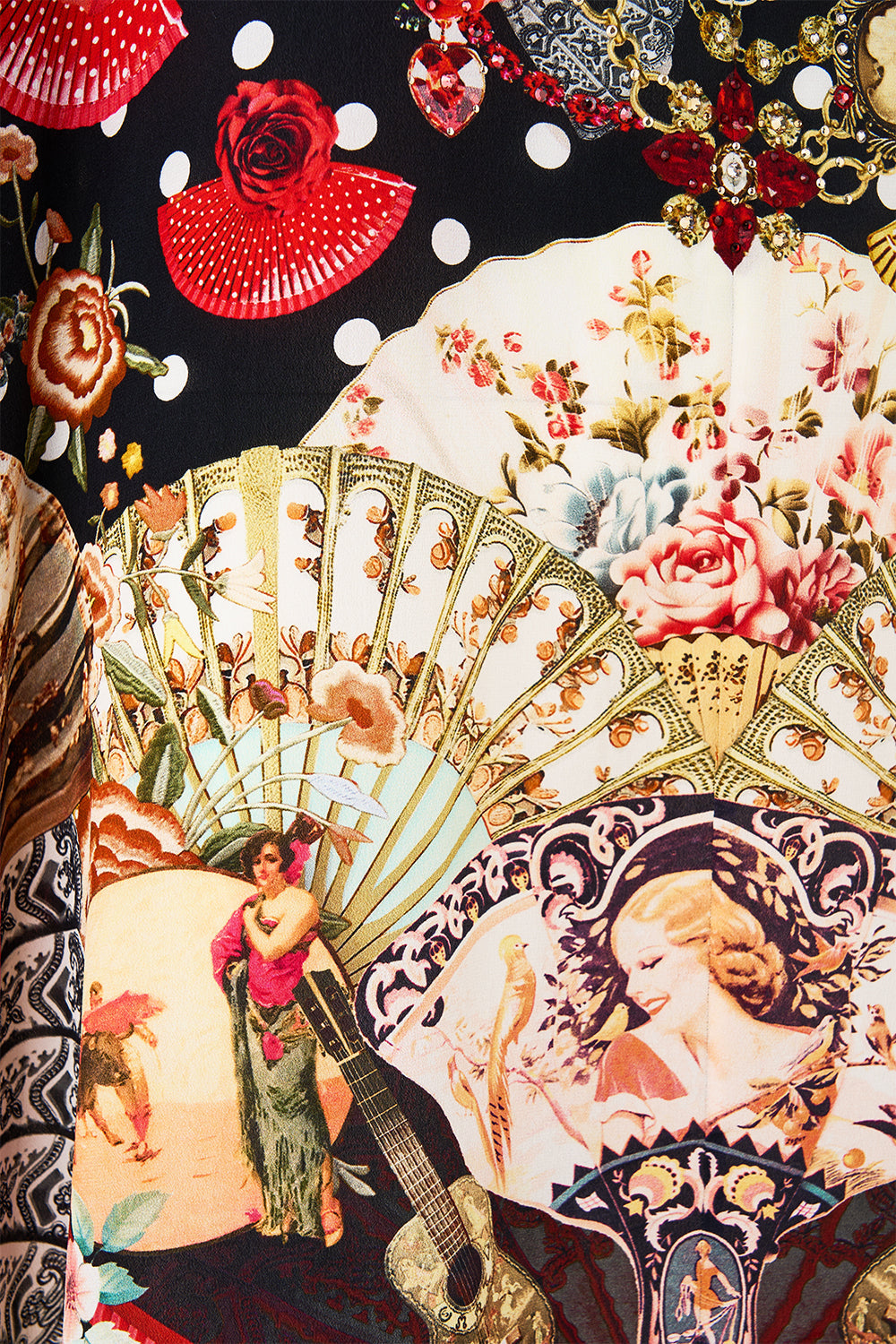 TIE SLEEVE SHORT V NECK KAFTAN DAUGHTERS OF DUENDE