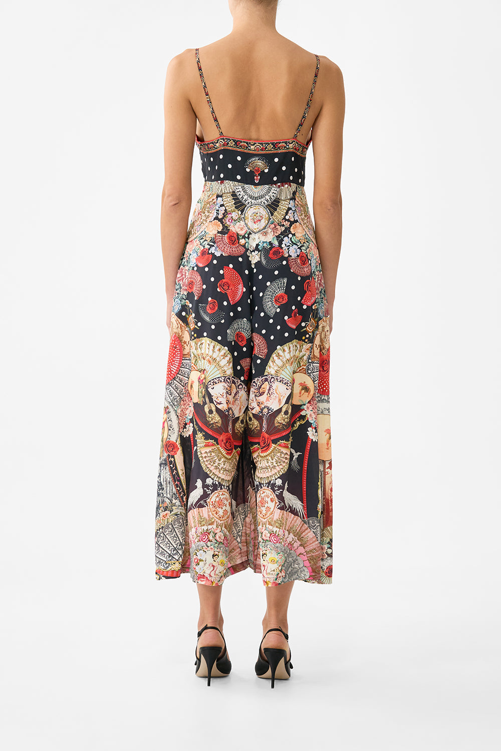 TIE FRONT JUMPSUIT DAUGHTERS OF DUENDE