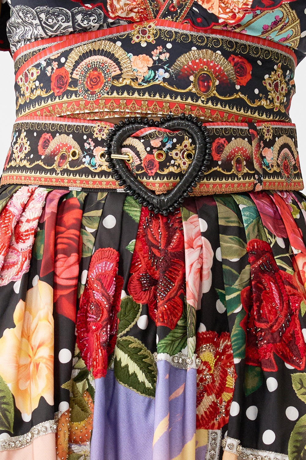 RUFFLE WRAP TOP DAUGHTERS OF DUENDE