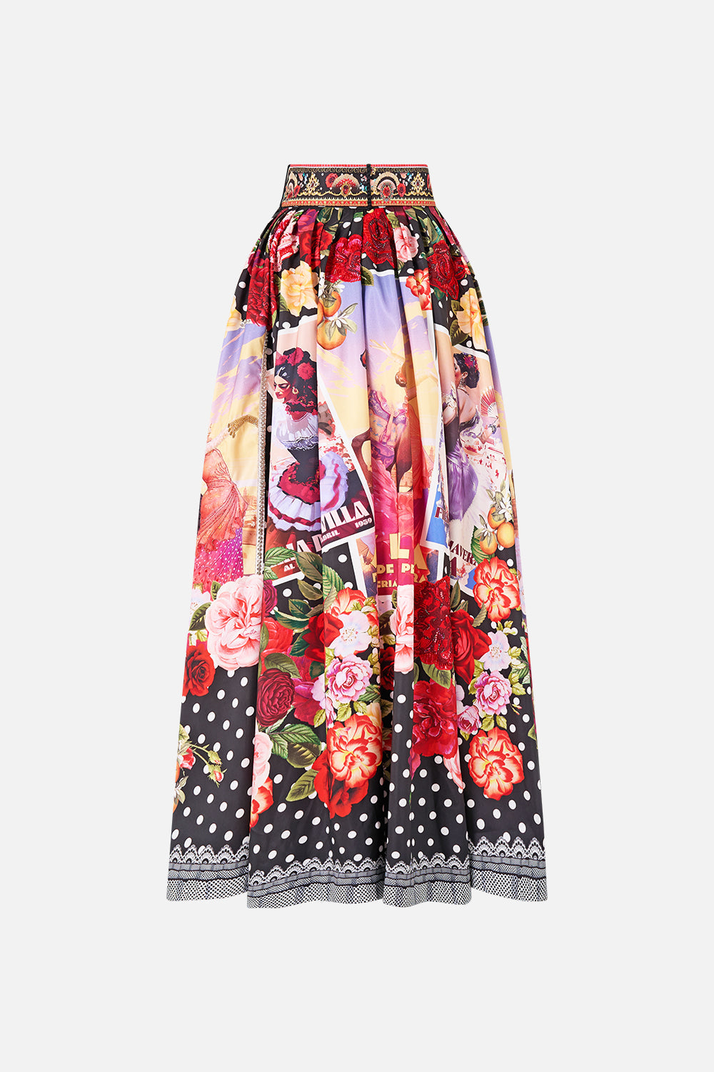 BELTED MAXI SKIRT DAUGHTERS OF DUENDE