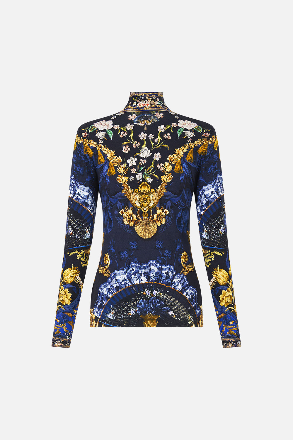 JERSEY TURTLENECK NOTES FROM THE BLUE ROOM