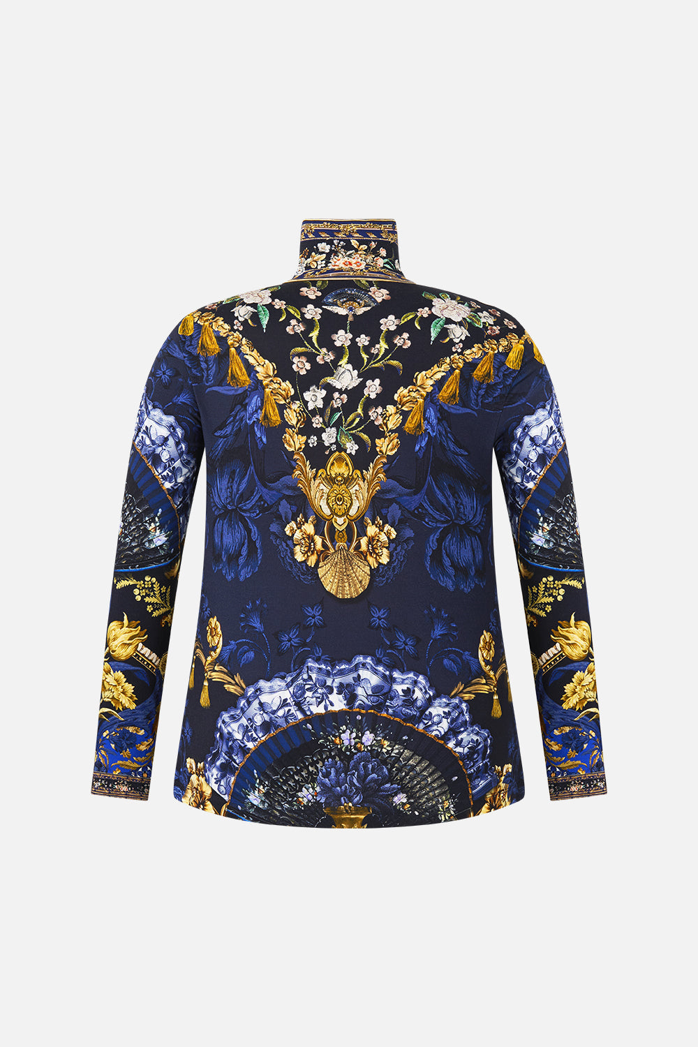 JERSEY TURTLENECK NOTES FROM THE BLUE ROOM