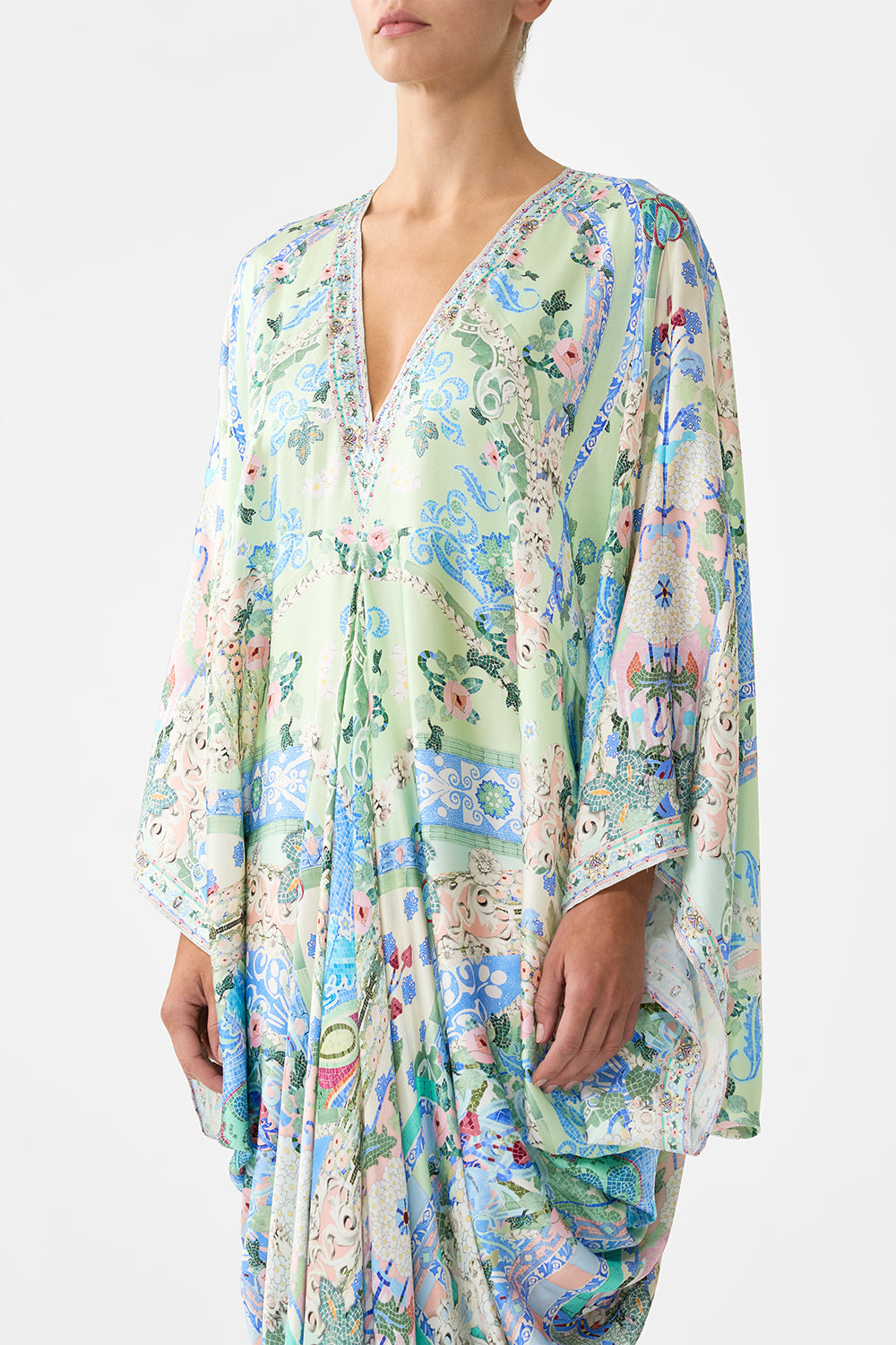 T SHAPE LONG KAFTAN MIDSUMMER MOSAICS