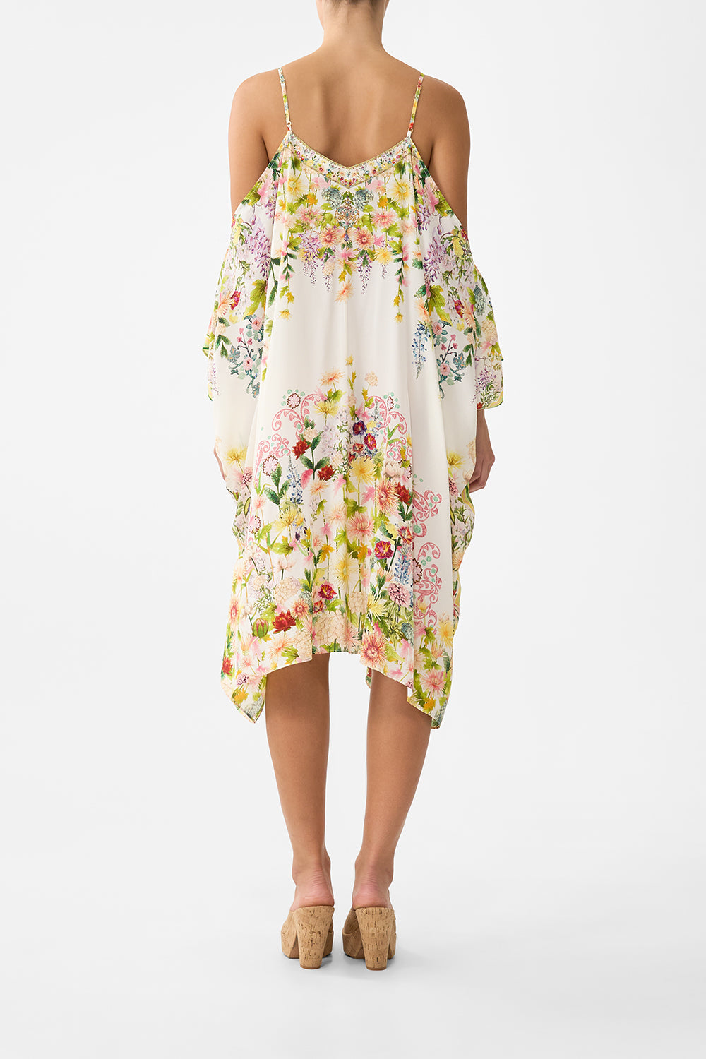 SHORT DROP SHOULDER STRAP KAFTAN THE CALL OF CATALONIA