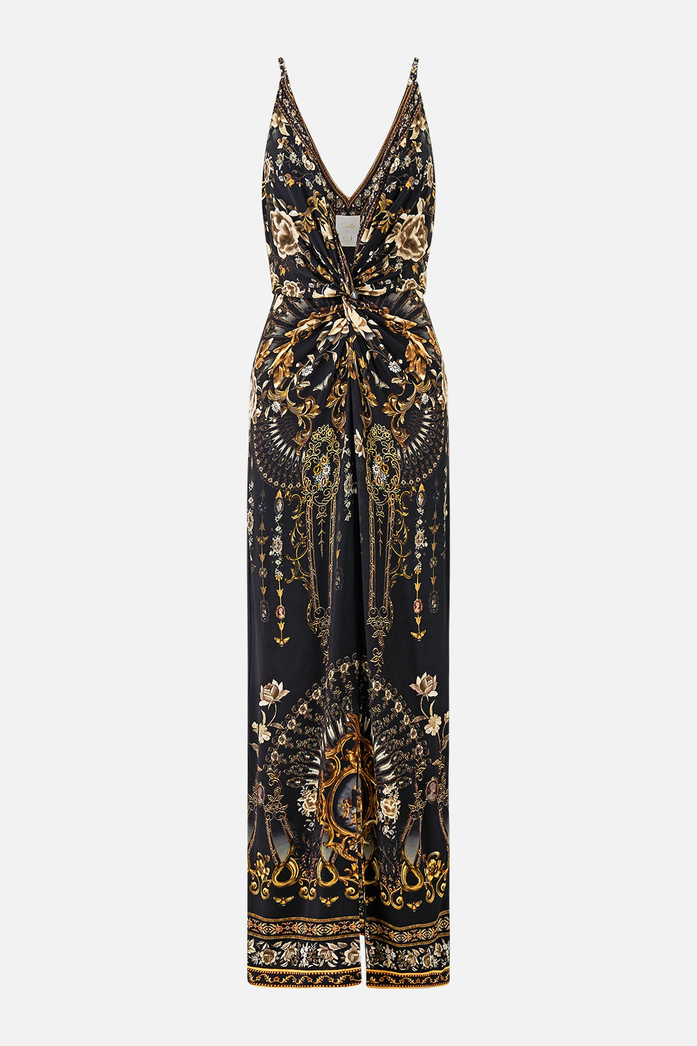 STRAPPY DRESS WITH TWIST FRONT FLAMENCO FOLKLORE