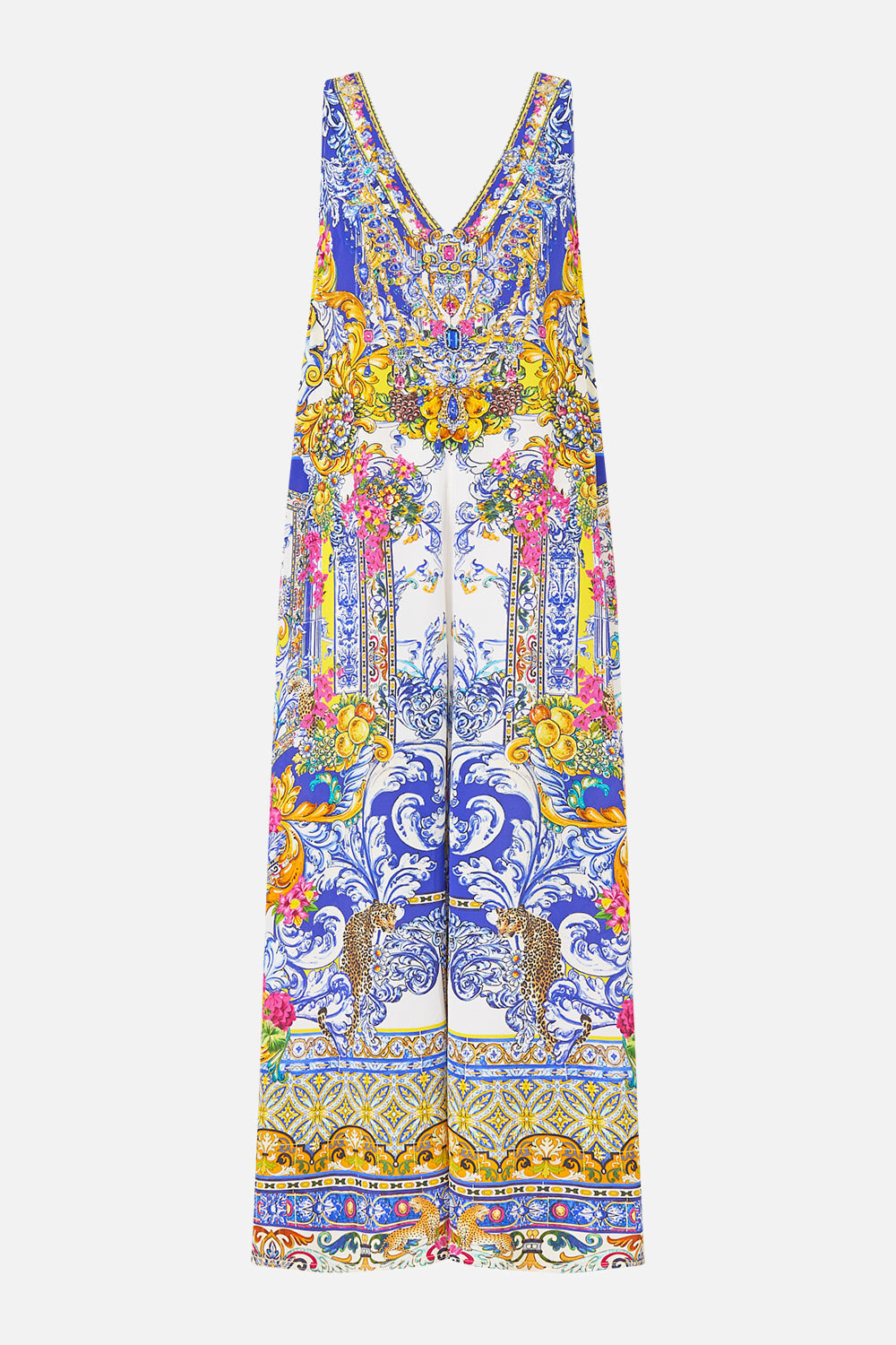 V NECK FLARED JUMPSUIT ESPAÑA NIRVANA