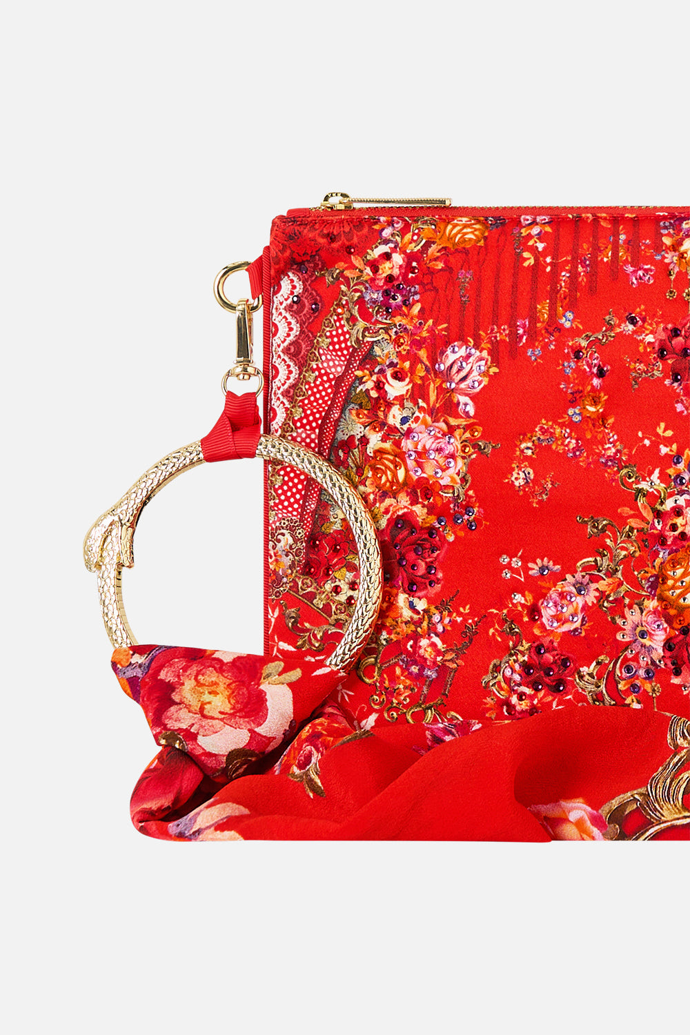 RING SCARF CLUTCH OLÉ OLÉ