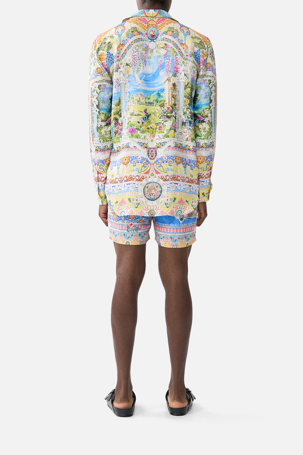 LONG SLEEVE HIDDEN PLACKET SHIRT NAVÀS NOUVEAU