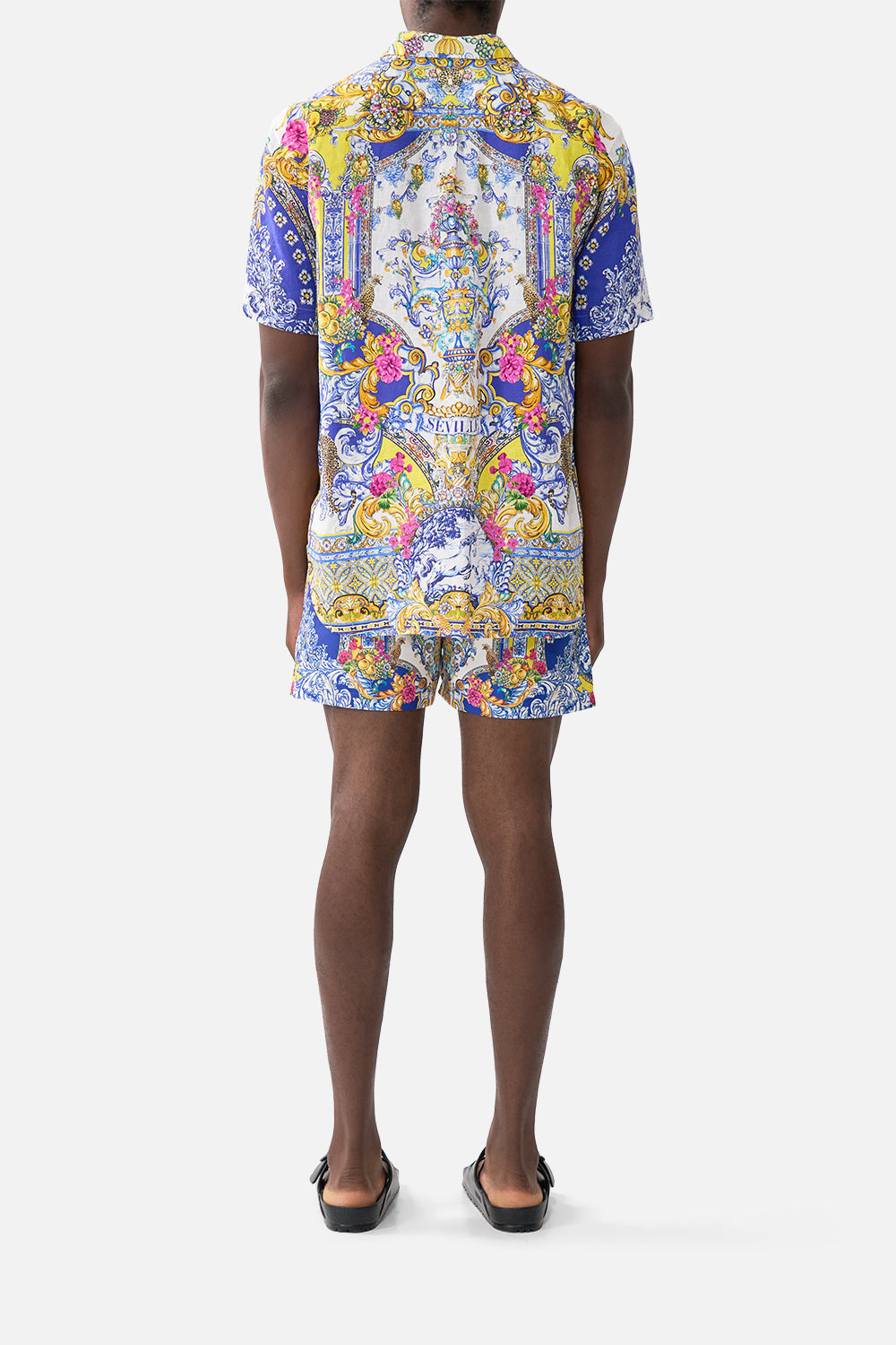 SHORT SLEEVE OVERSIZED SHIRT ESPAÑA NIRVANA