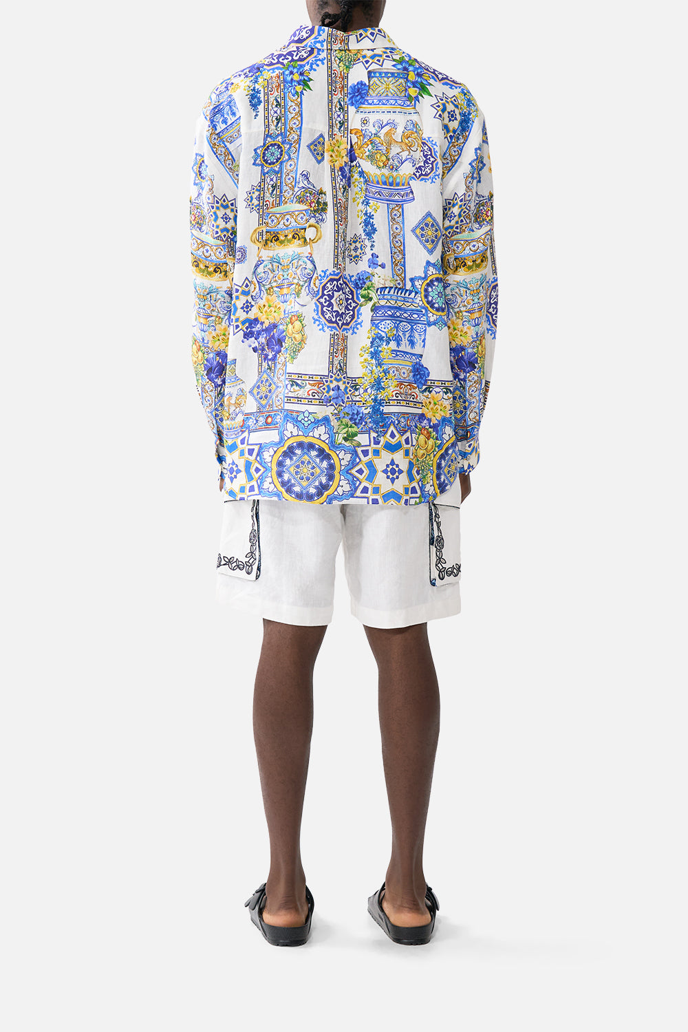 LONG SLEEVE OVERSIZED SHIRT ESPAÑA NIRVANA