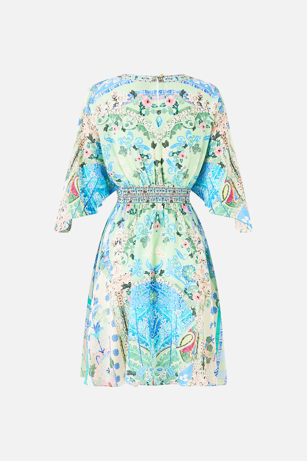 SHORT WAISTED DRESS MIDSUMMER MOSAICS