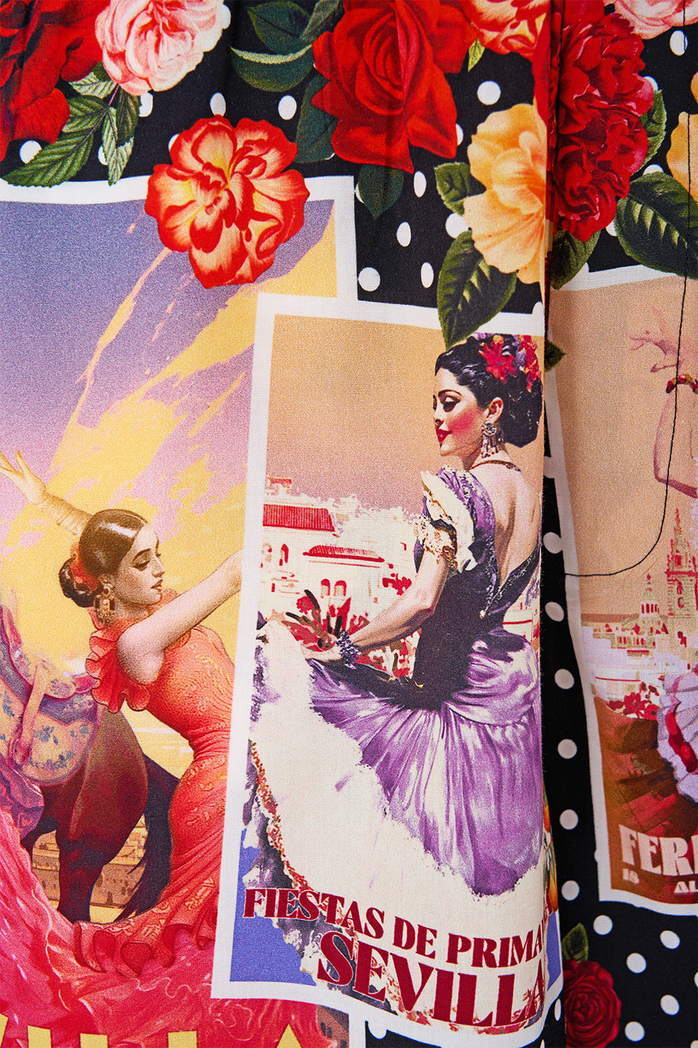 BAGGY LONG WALK SHORT WITH ELASTIC WAIST DAUGHTERS OF DUENDE