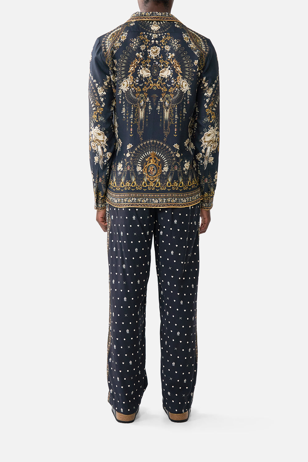 LOUNGE PANT WITH ELASTIC WAIST FLAMENCO FOLKLORE