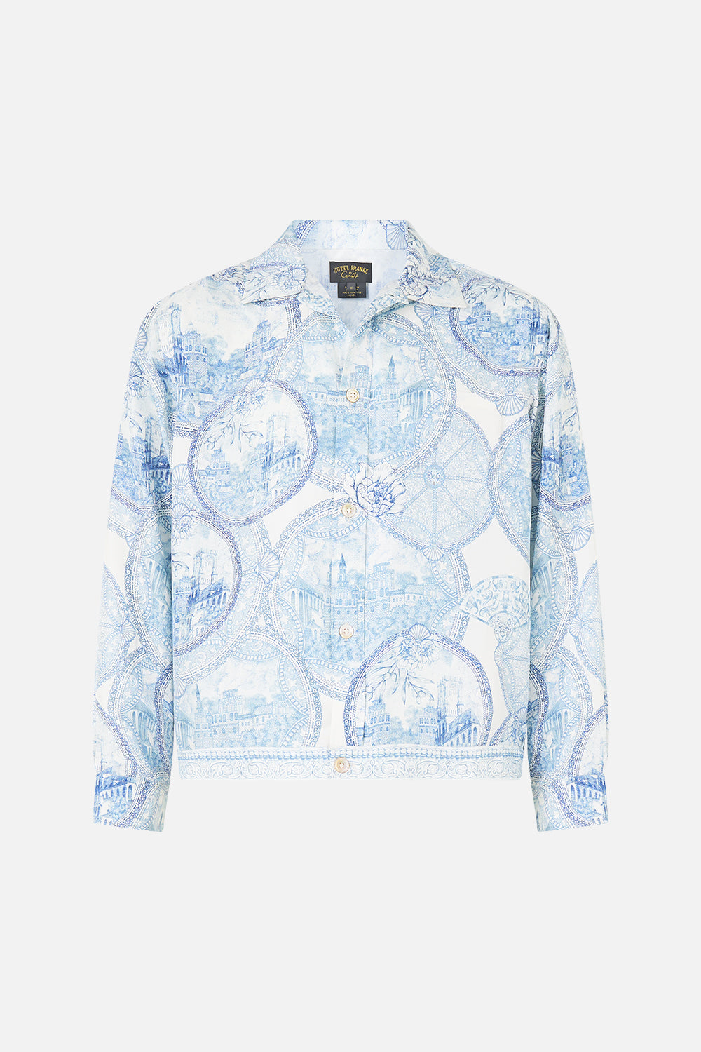 CROP BLOUSON JACKET THE HUM OF THE ALHAMBRA