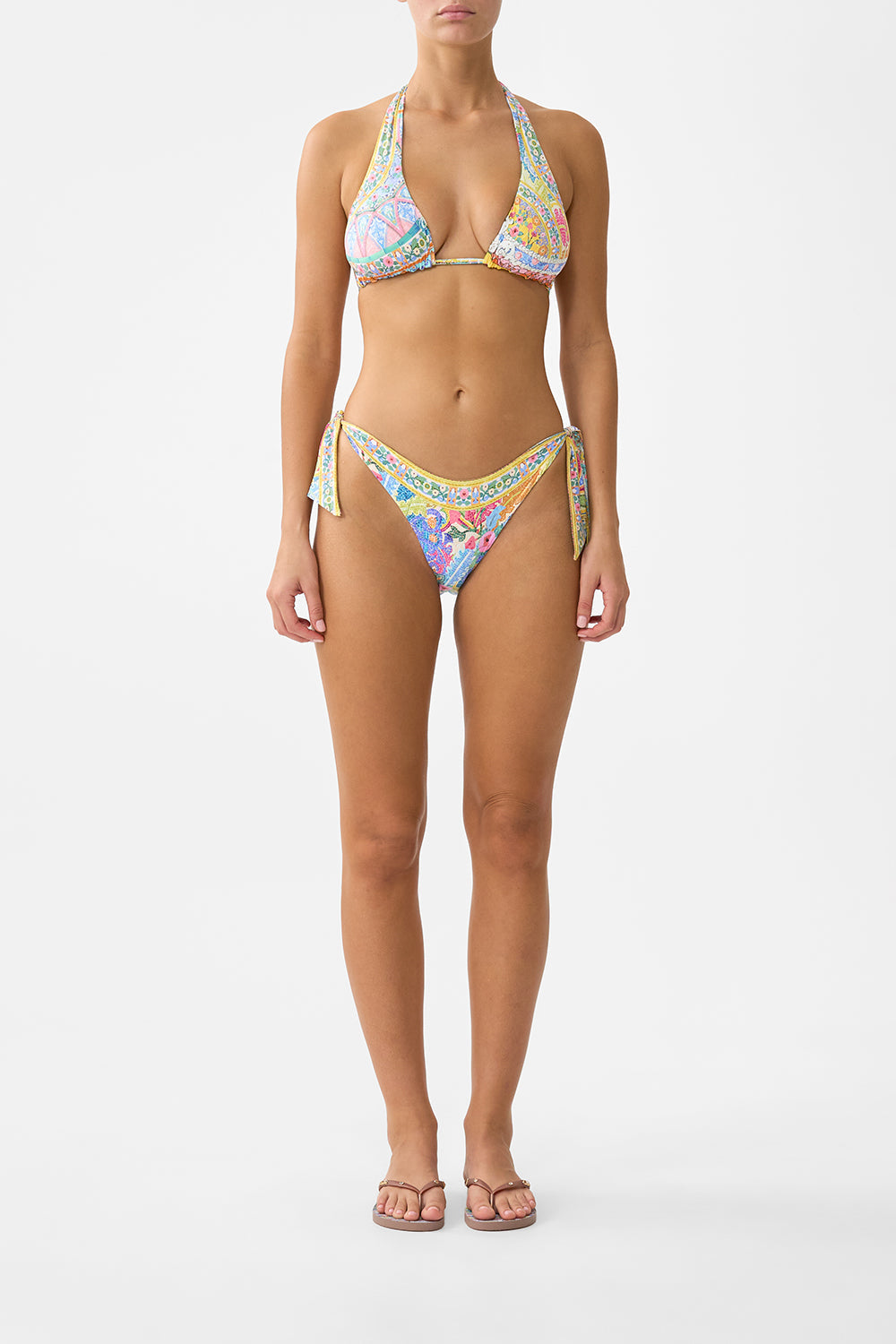 REVERSIBLE SOFT THICK TIE TRI BIKINI SET NAVÀS NOUVEAU