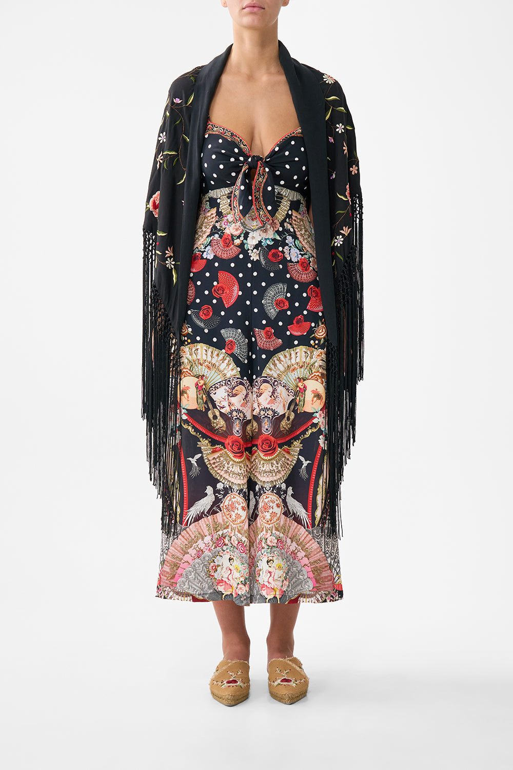 MACRAME SHAWL DAUGHTERS OF DUENDE