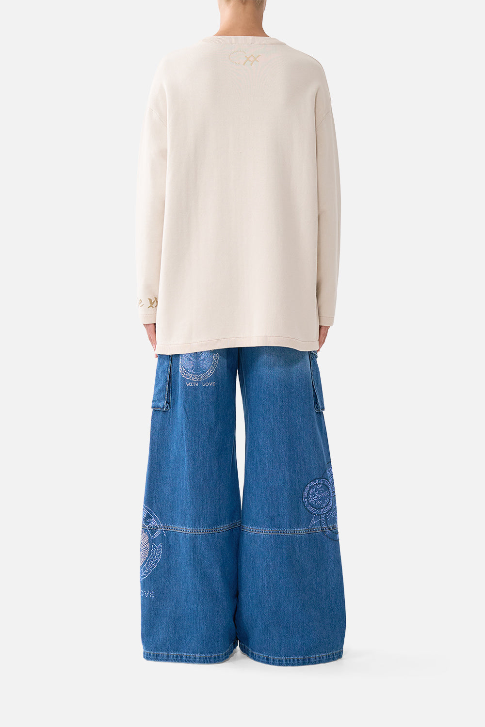 BOXY CREW NECK JUMPER ARANJUEZ ANIMALIA