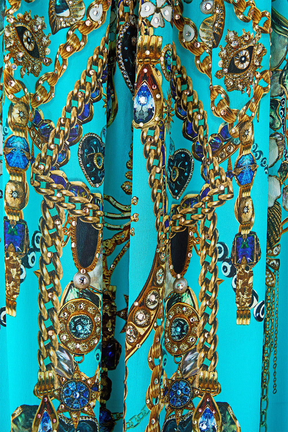 DRAWSTRING DRESS TOTEMS AND TREASURES