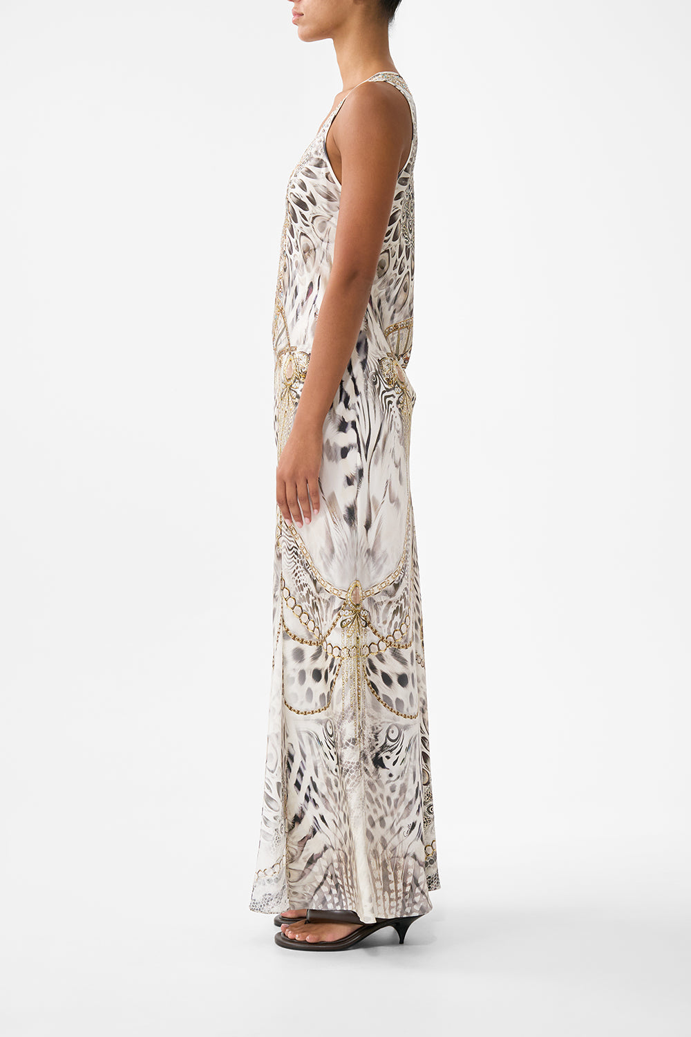 BIAS CUT TANK DRESS LADY LIONHEART