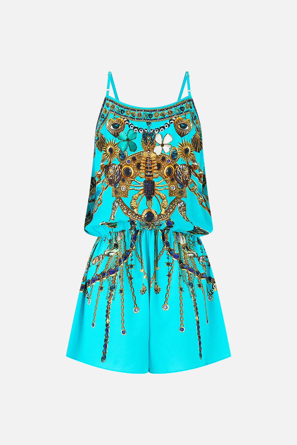 SHOESTRING STRAP PLAYSUIT TOTEMS AND TREASURES