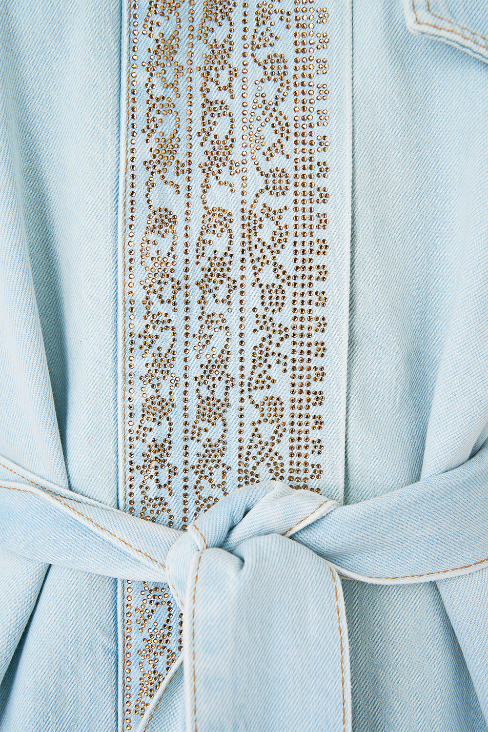 ALIKA ISTANBUL ALCHEMY HIGH NECK JACKET DENIM