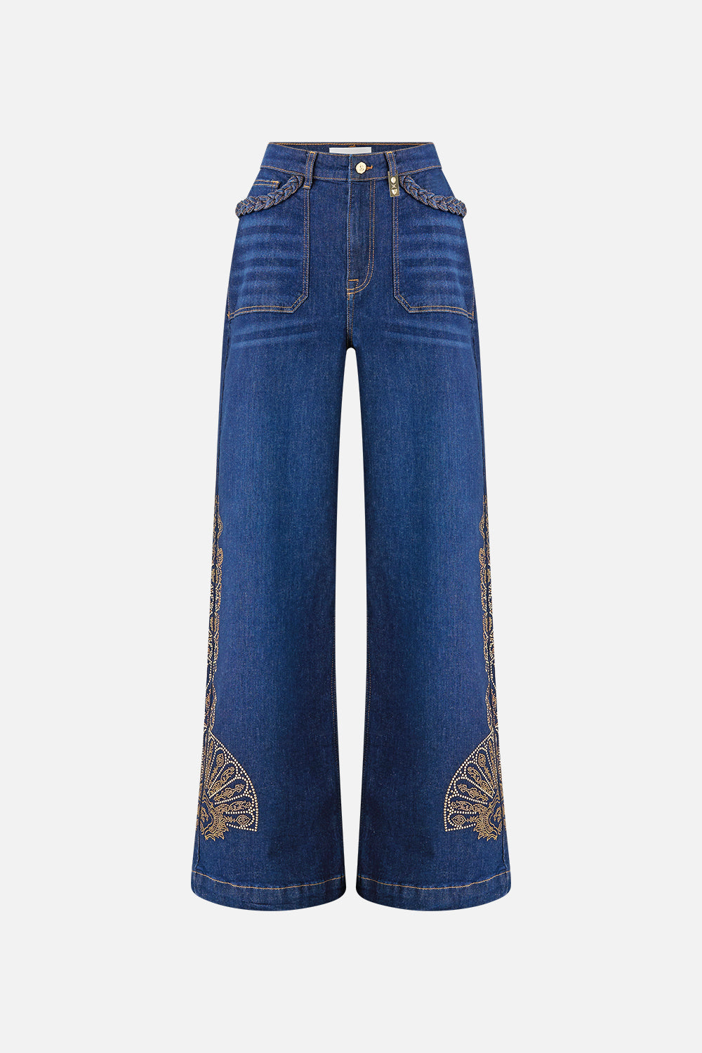 JENNA ISTANBUL ALCHEMY HIGH WAISTED FLARE DENIM