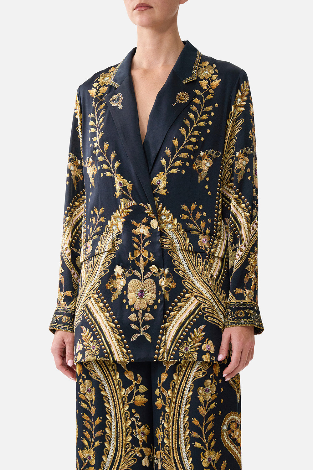 DOUBLE BREASTED SOFT JACKET TAURUS RISING