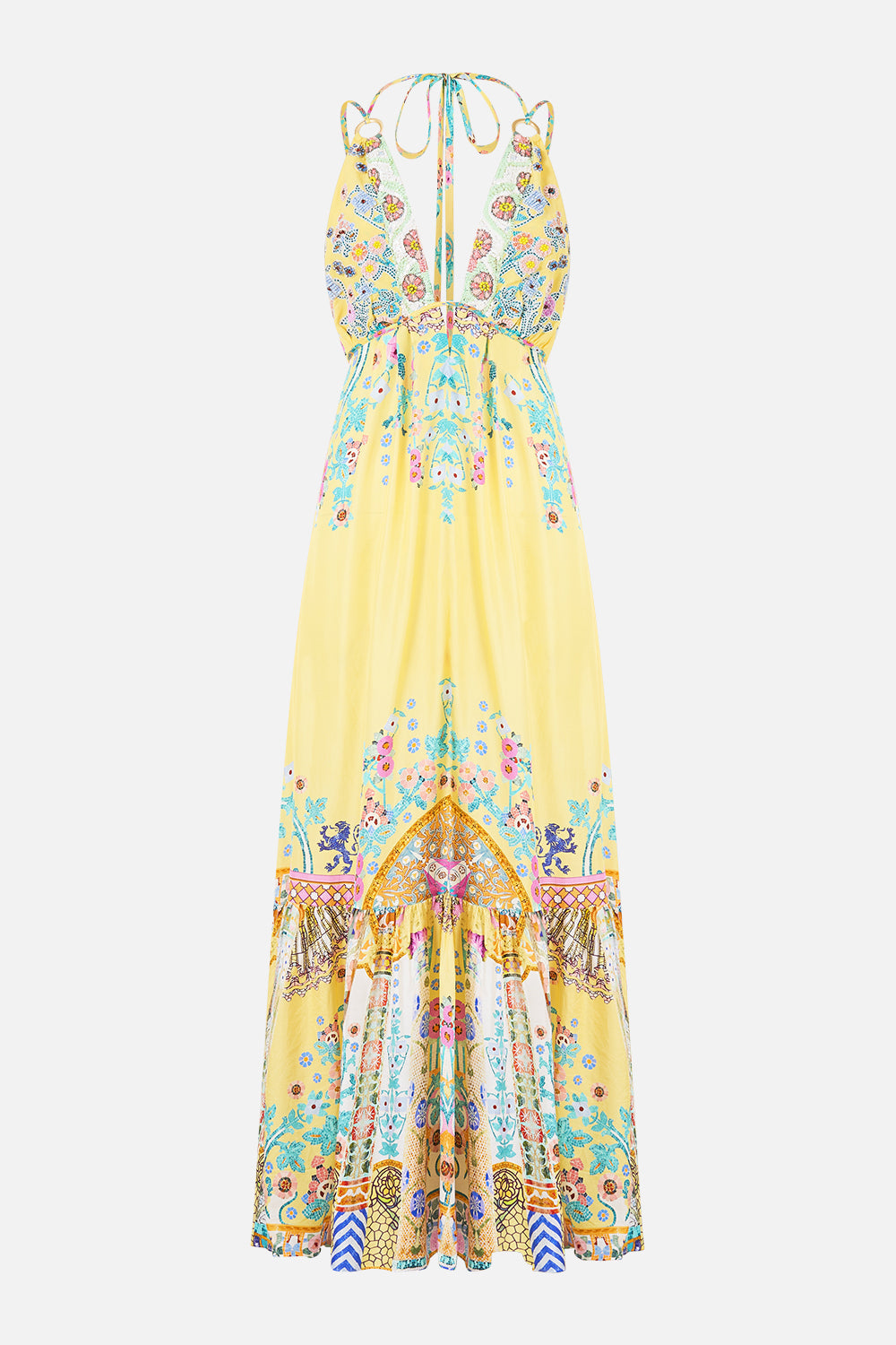 TIERED DRESS WITH HARDWARE BARCELONA BEBÉ