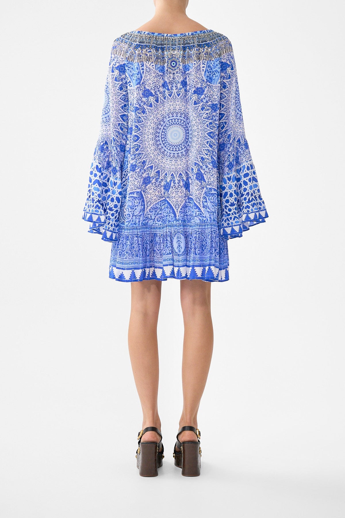 A-LINE FRILL DRESS THE BOSPHOROUS