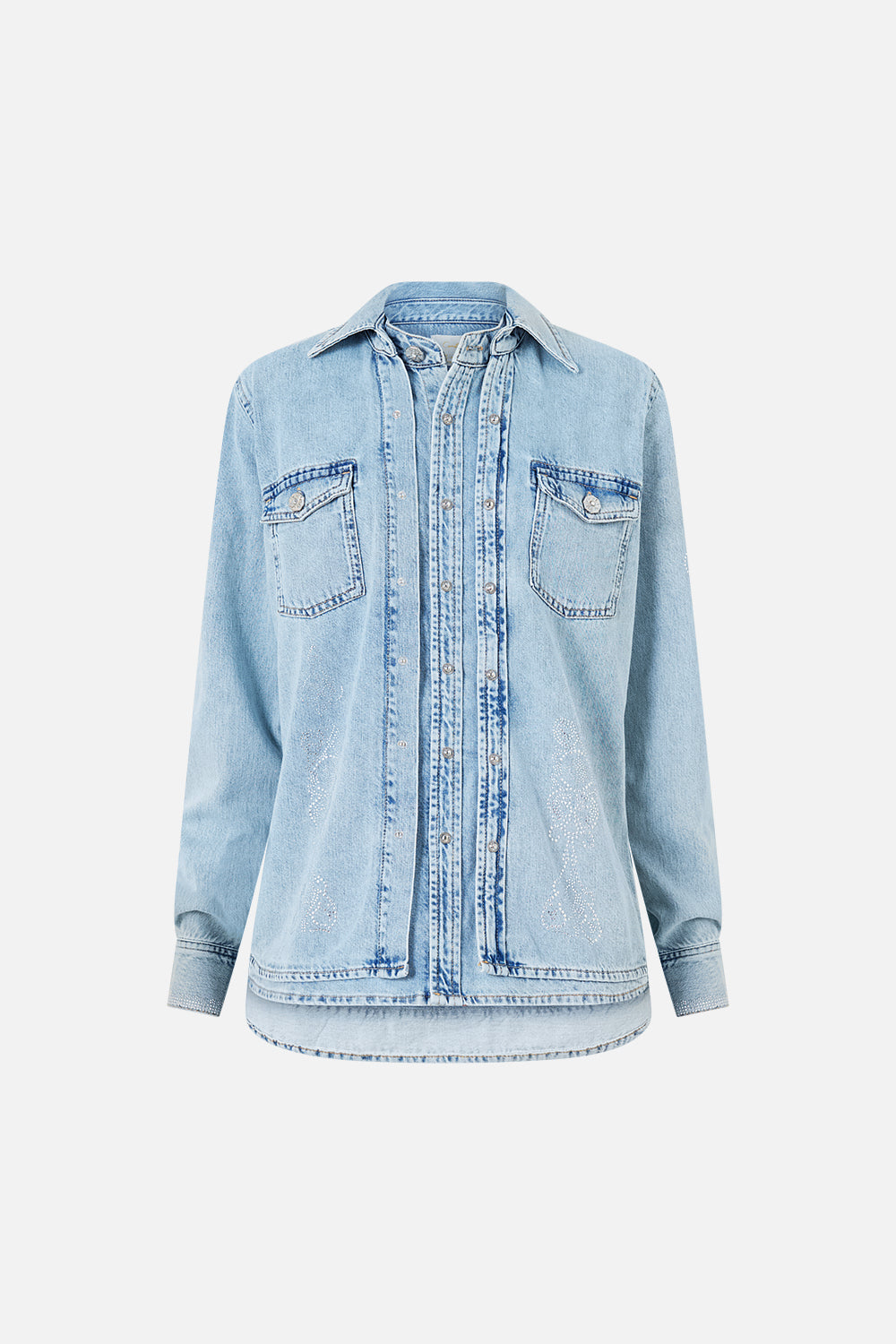 SOPHY RELAXED SHIRT DENIM
