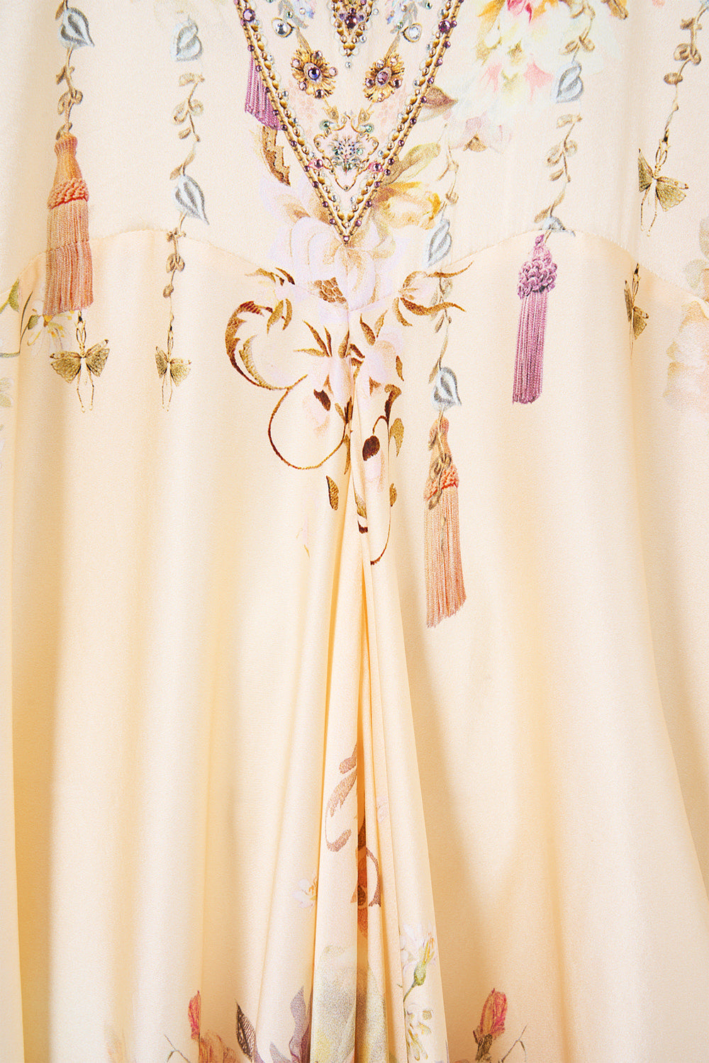 T SHAPE LONG KAFTAN ADORNED IN ARANJUEZ