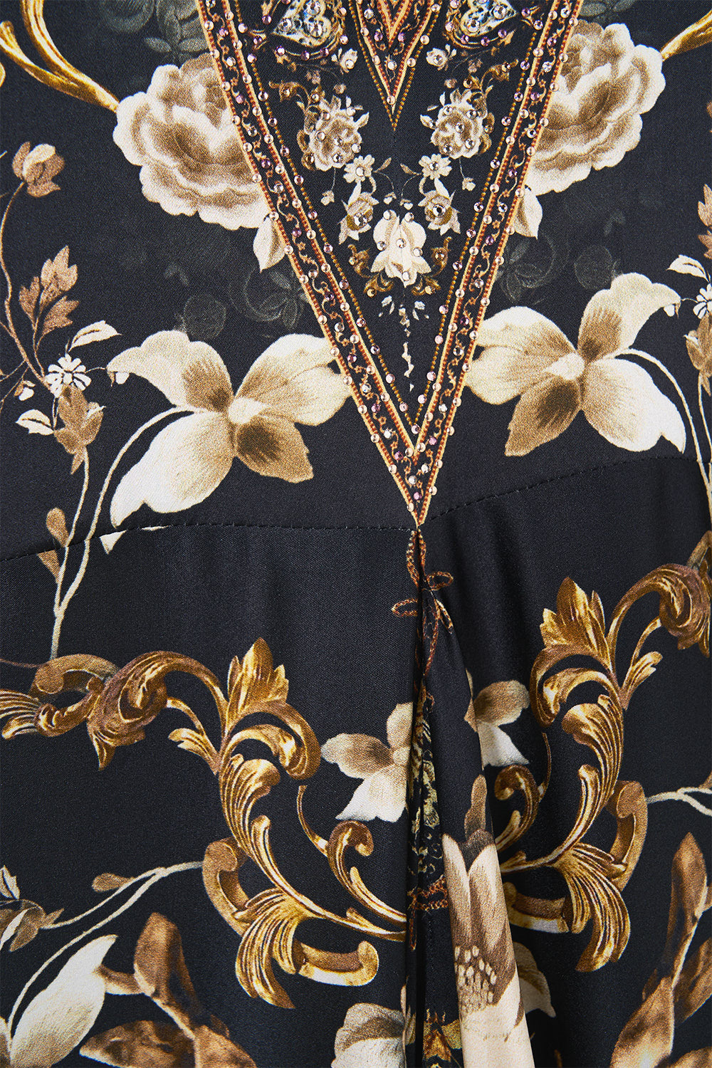 T SHAPE LONG KAFTAN FLAMENCO FOLKLORE