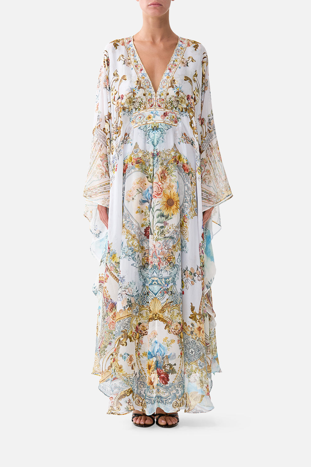 LONG KAFTAN WITH WAIST DETAIL SEVILLE SWEETHEART