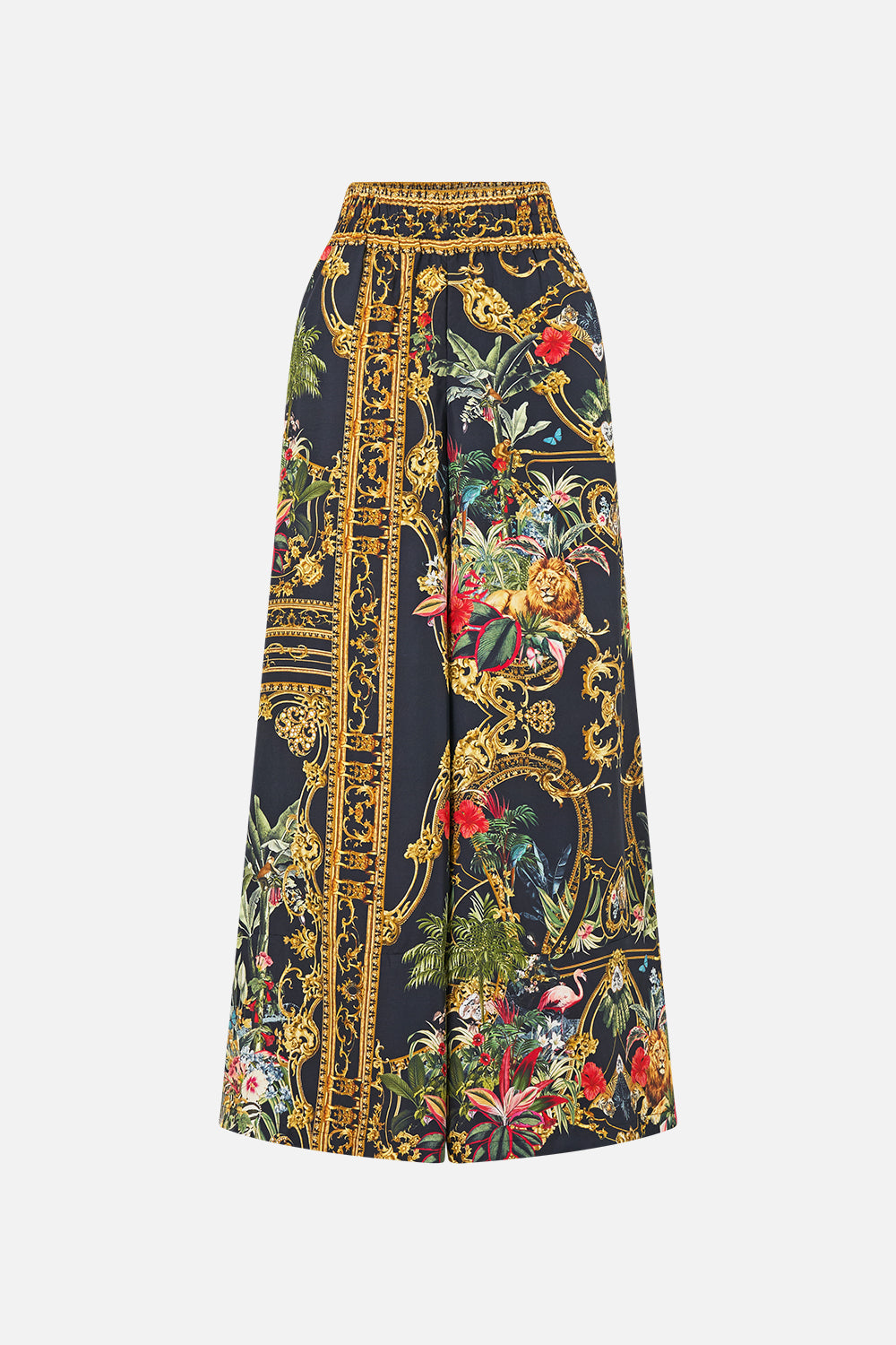 CROPPED WIDE LEG PANEL PANT PALACE ZOOLOGY