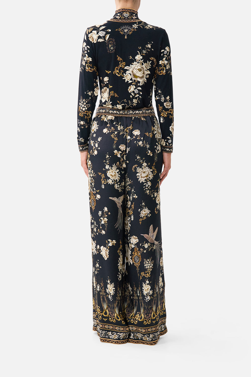 STRAIGHT LEG RELAXED TROUSER FLAMENCO FOLKLORE