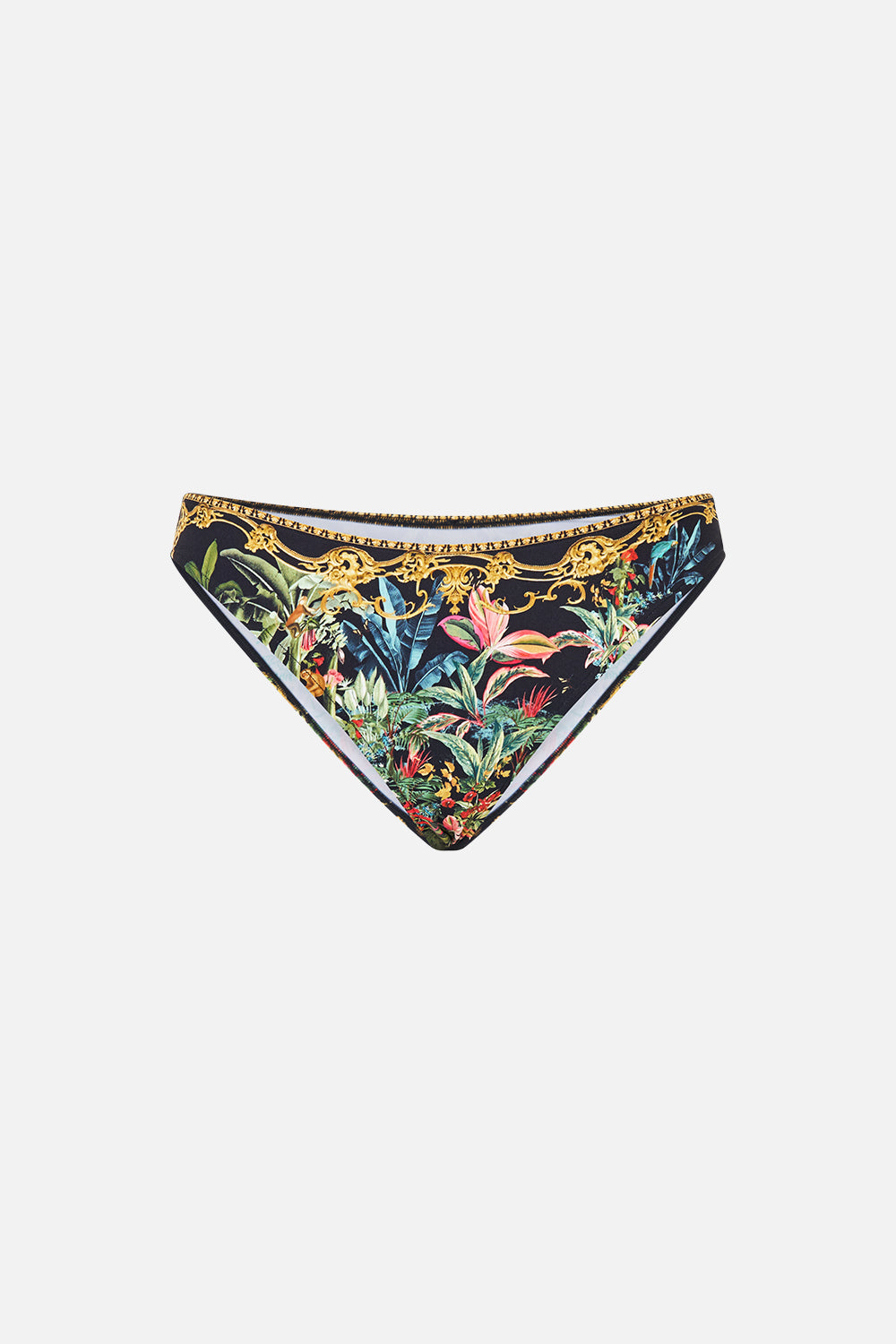 The CAMILLA BIAS CUT DRAWSTRING PANT SILK ESSENTIALS in our print.