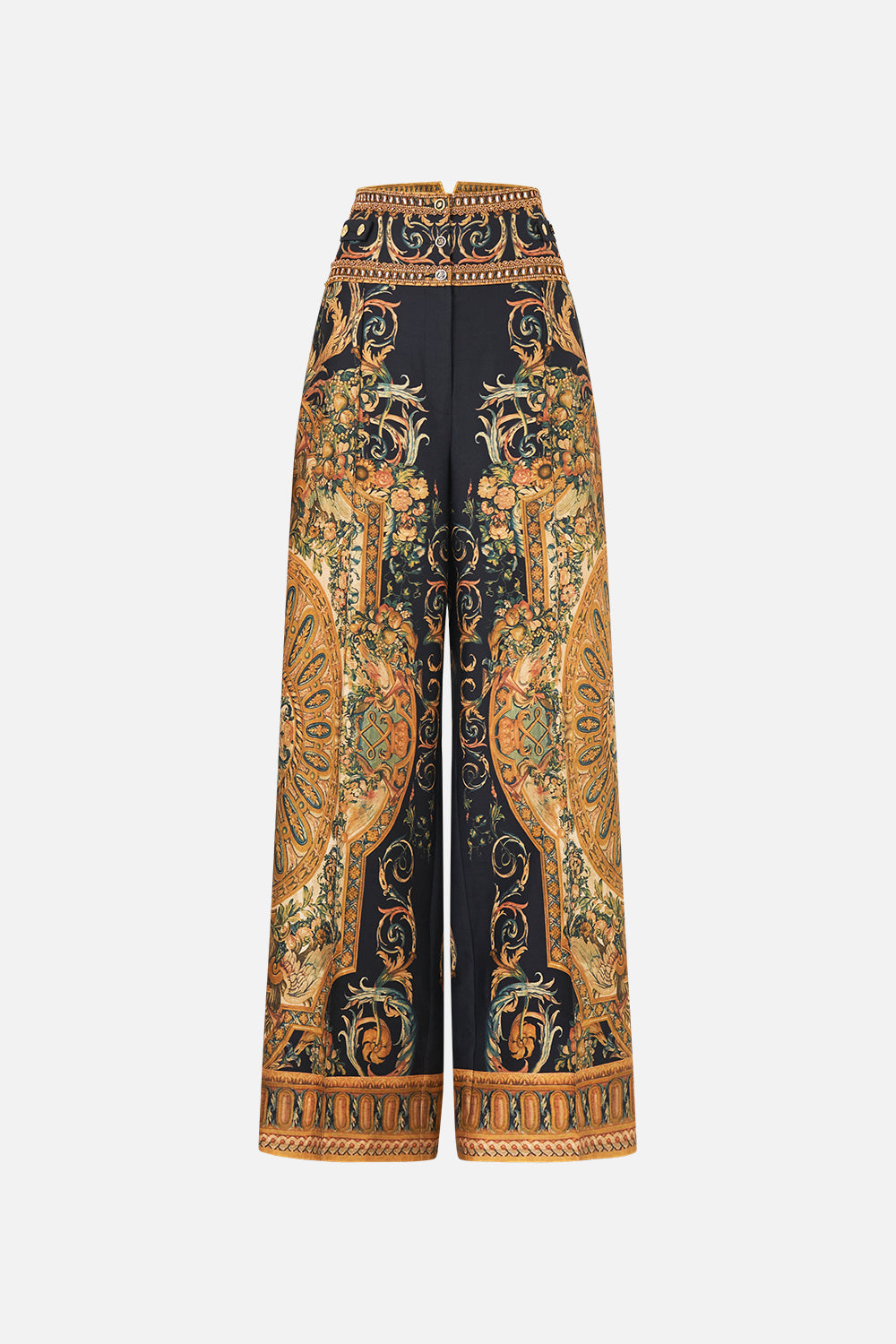 TAILORED PANT WITH WAIST BUTTON DETAIL MUSEUM MEMOIRS