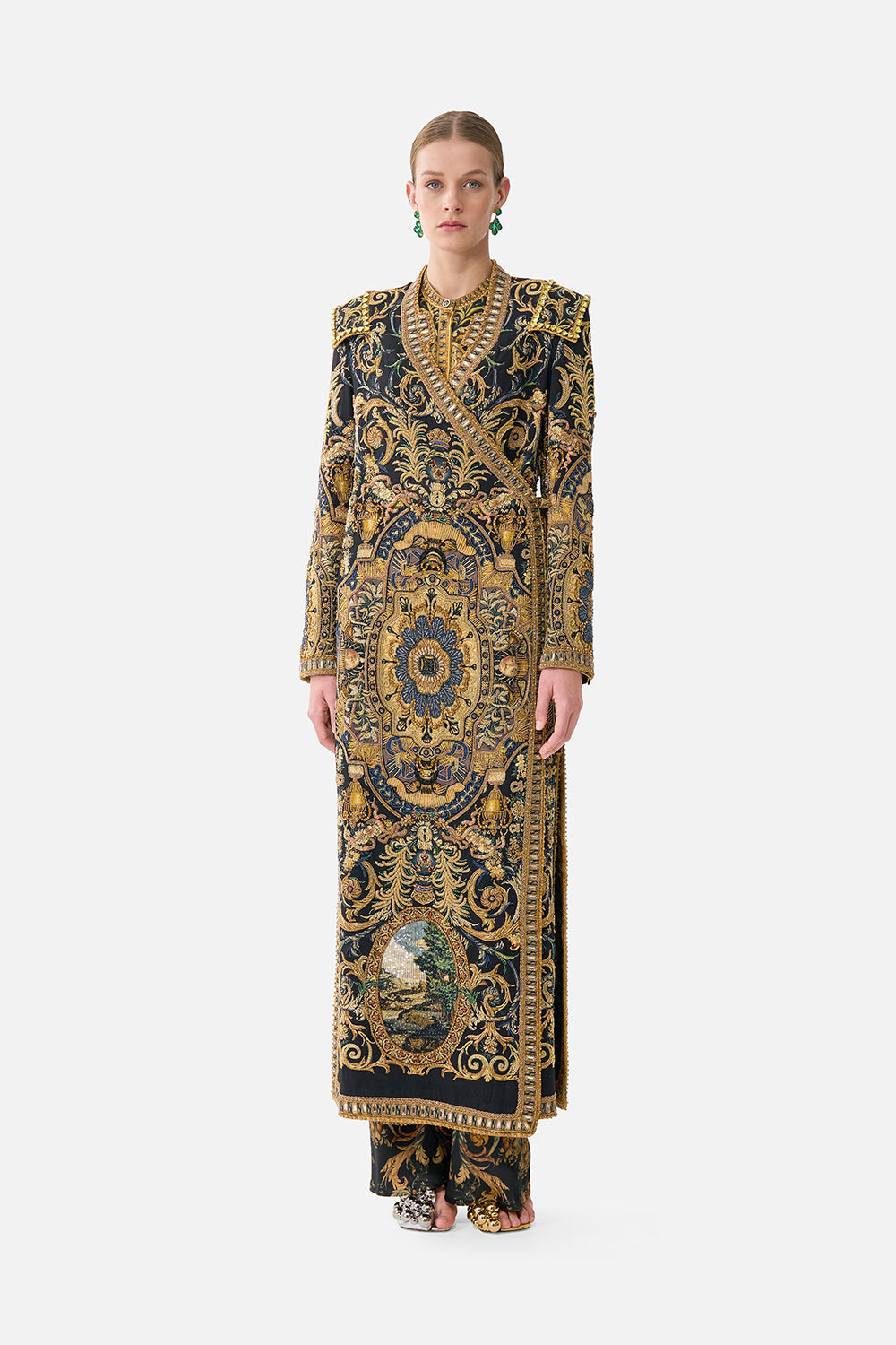 CROSS OVER COAT MUSEUM MEMOIRS