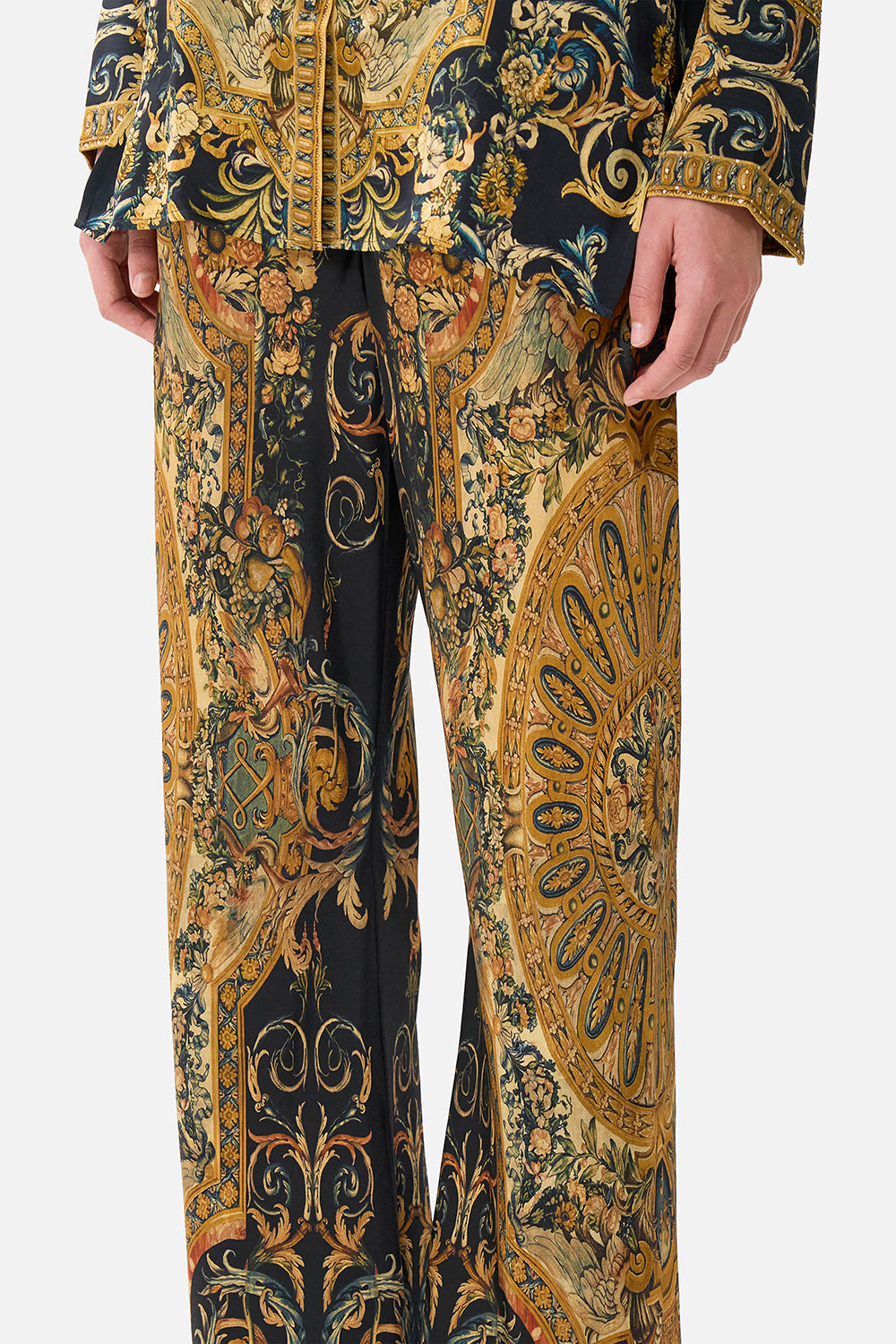 BIAS CUT DRAWSTRING PANT MUSEUM MEMOIRS