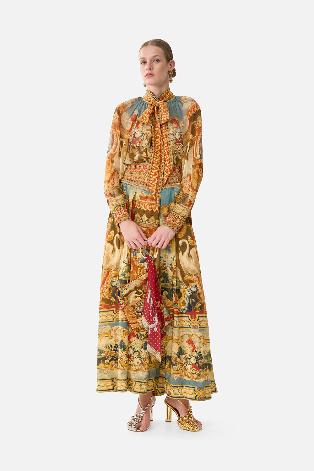RING SCARF CLUTCH LIFE’S RICH TAPESTRY