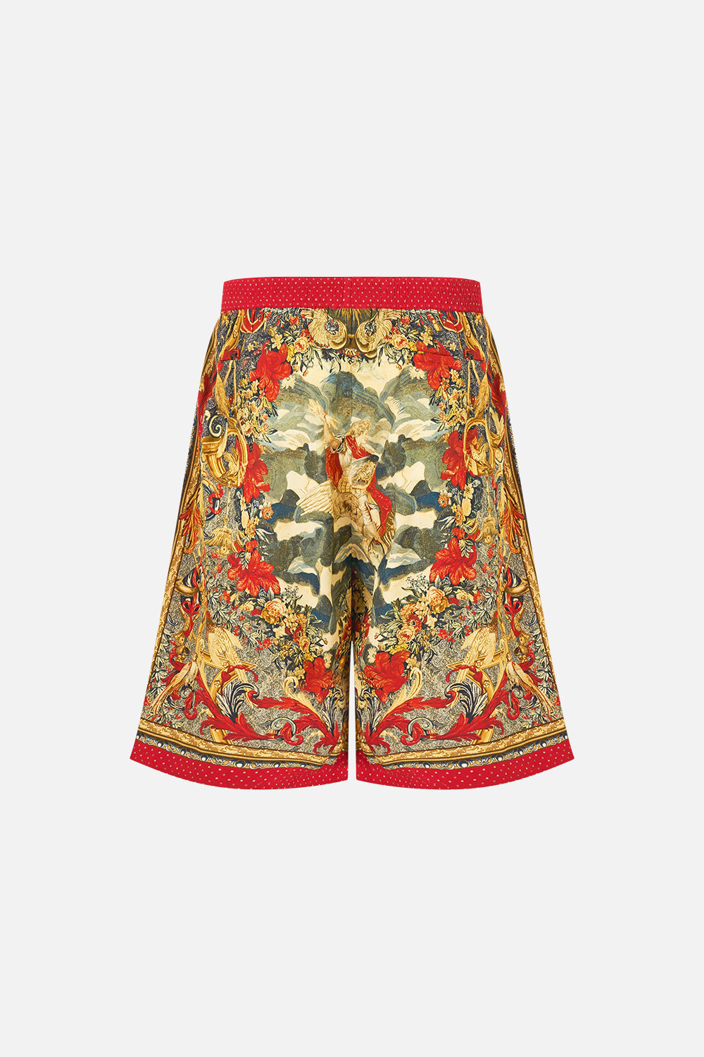 BAGGY LONG WALK SHORT WITH ELASTIC WAIST MEET ME AT THE MET