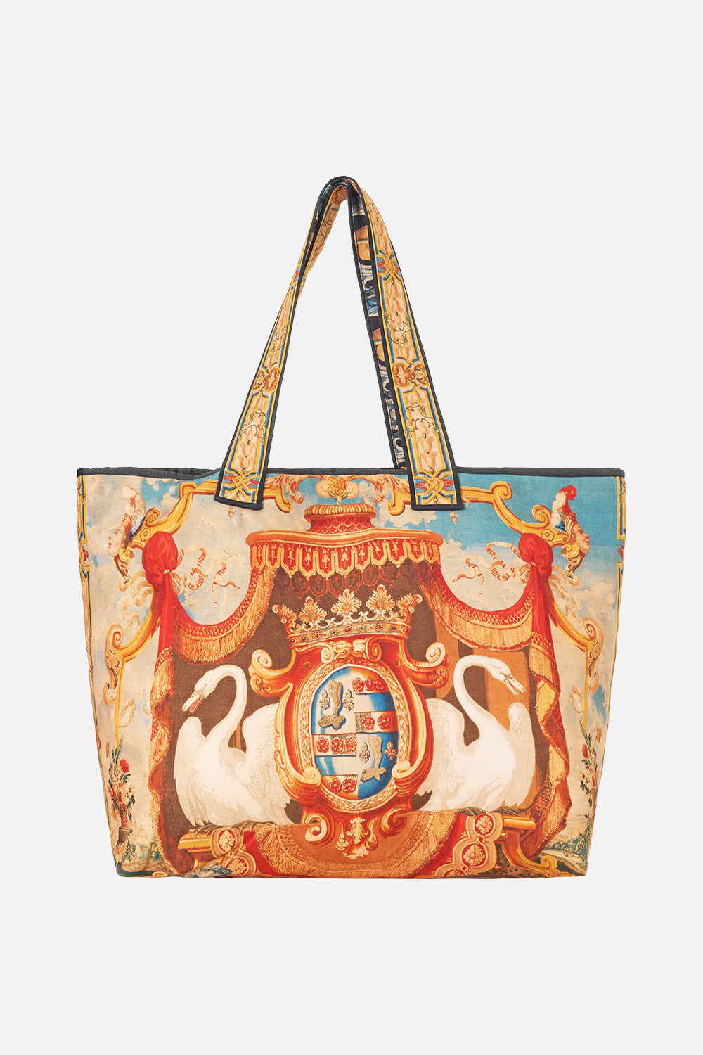 The CAMILLA Reversible Tote With Coin Purse in our Lifeís Rich Tapestry print.