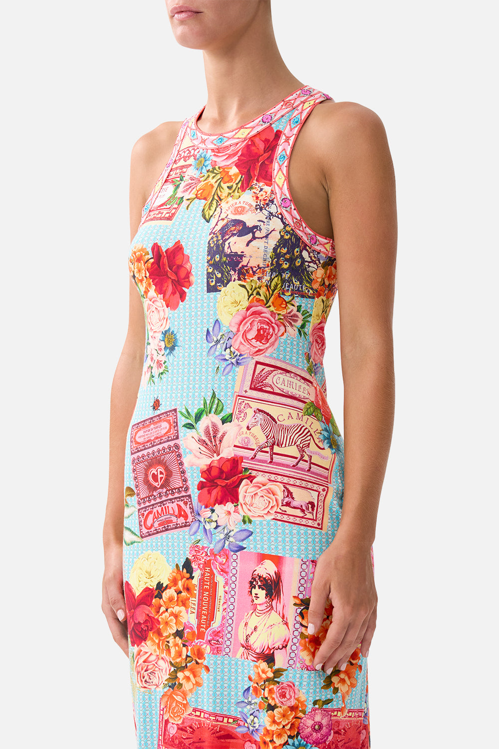 JERSEY TANK DRESS PAPERS AND CURIOUS CAPERS