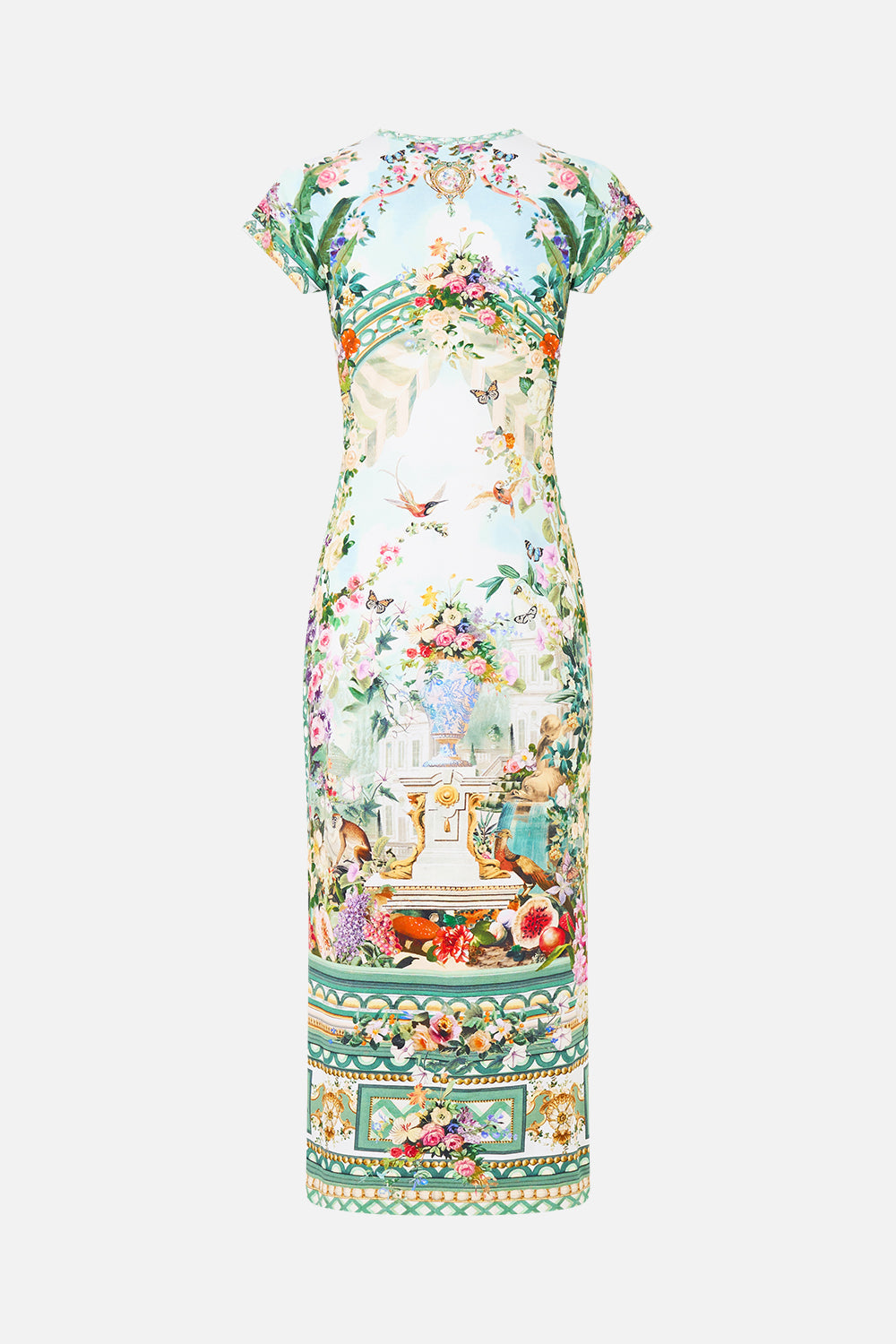 JERSEY TANK DRESS WITH CAP SLEEVES ART FOR THE EMPRESS