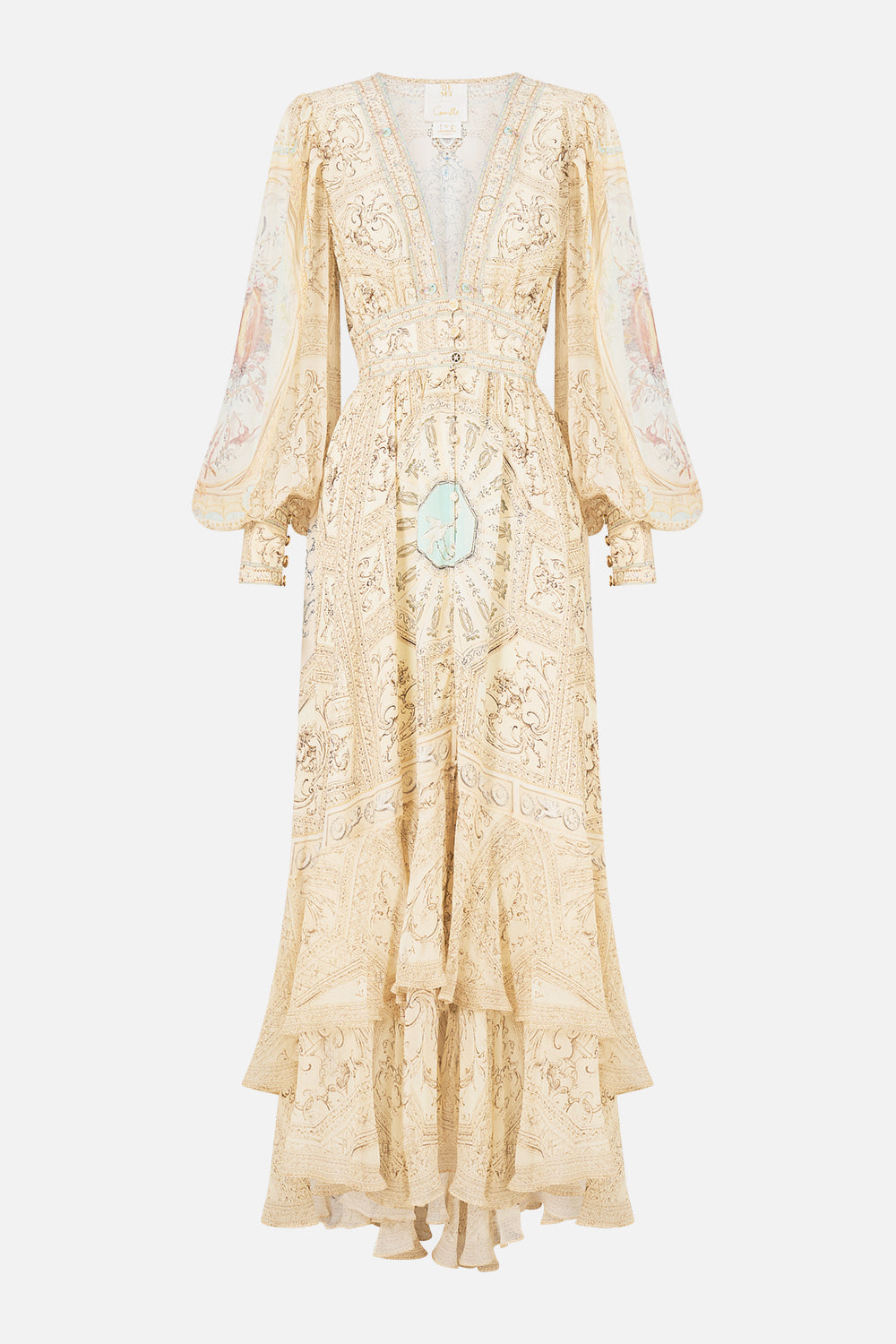 LONG BUTTON FRONT DRESS A BELOVED BOUDOIR