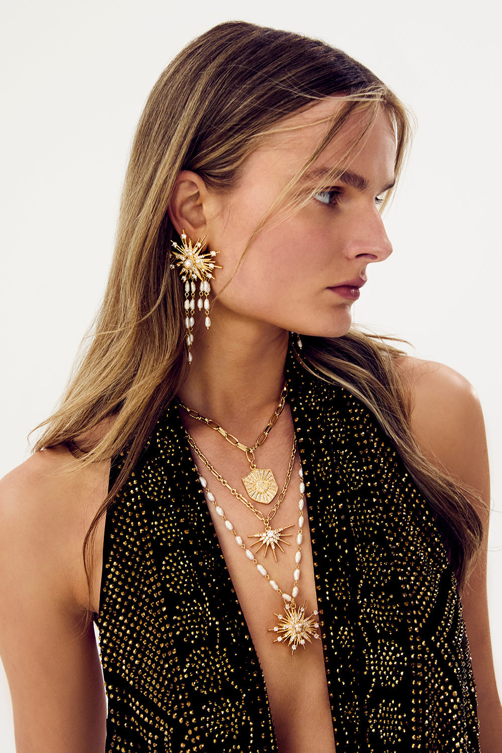 PALAIS AETHERIA PENDANT NECKLACE GOLD