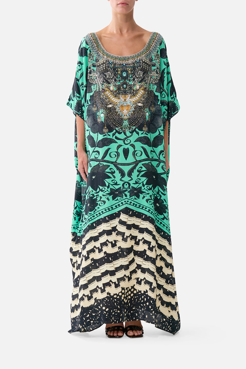 ROUND NECK KAFTAN SACRAMENTE