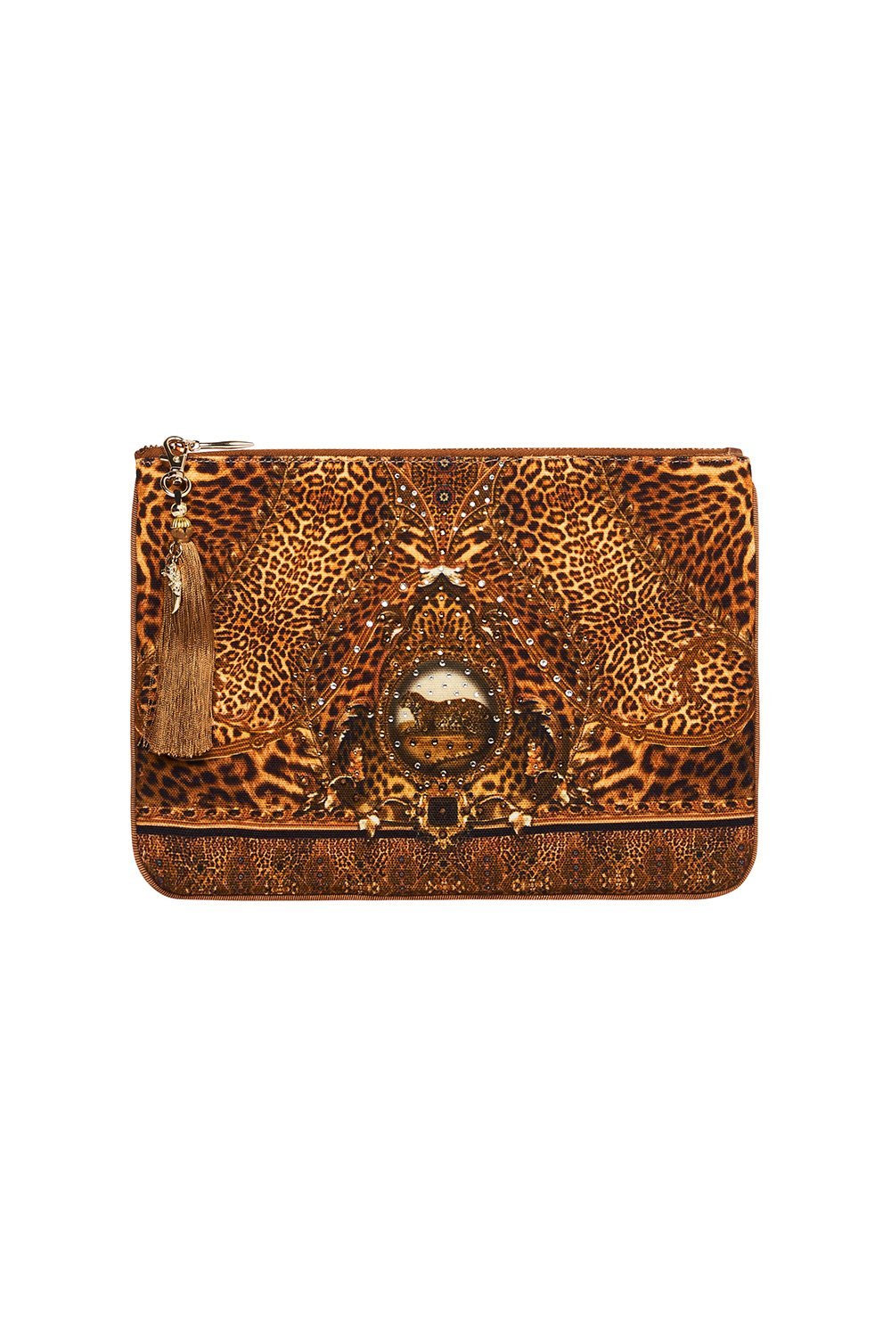 SMALL CANVAS CLUTCH LADY LODGE