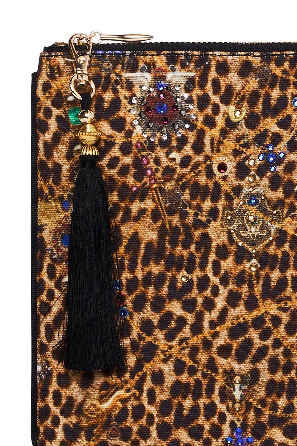 SMALL CANVAS CLUTCH POETIC ANARCHY